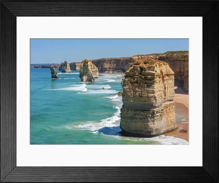 Framed Print : Australia, Victoria, Port Campbell National Park, Twelve Apostles Framed Print : Australia, Victoria, Port Campbell National Park, Twelve Apostles