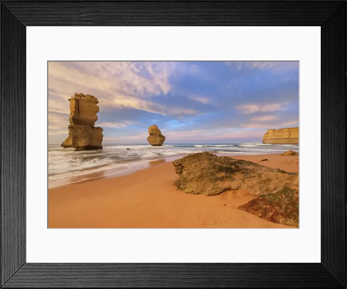 Framed Print : Australia, Victoria, Port Campbell National Park, Gibson Steps Beach Framed Print : Australia, Victoria, Port Campbell National Park, Gibson Steps Beach