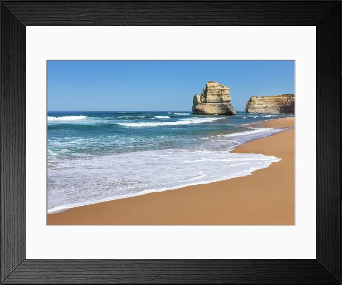 Framed Print : Australia, Victoria, Port Campbell National Park, Gibson Steps Beach Framed Print : Australia, Victoria, Port Campbell National Park, Gibson Steps Beach