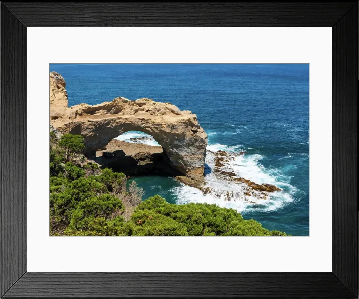 Framed Print : Australia, Victoria, Port Campbell National Park, Arch Framed Print : Australia, Victoria, Port Campbell National Park, Arch