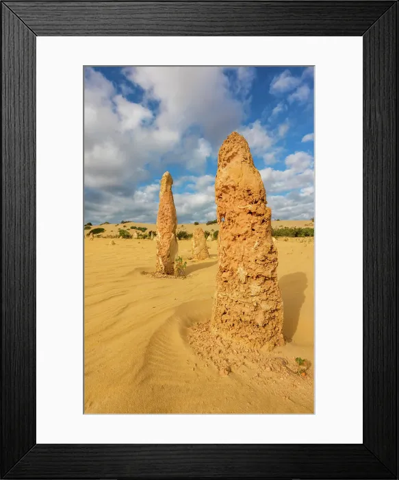 Framed Print : Australia, Western Australia, Nambung National Park, Pinnacles Desert Framed Print : Australia, Western Australia, Nambung National Park, Pinnacles Desert