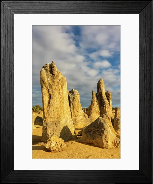 Framed Print : Australia, Western Australia, Nambung National Park, Pinnacles Desert Framed Print : Australia, Western Australia, Nambung National Park, Pinnacles Desert