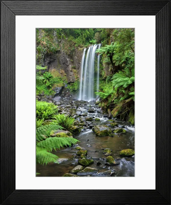 Framed Print : Australia, Victoria, Great Otway National Park, Hopetoun Falls Framed Print : Australia, Victoria, Great Otway National Park, Hopetoun Falls