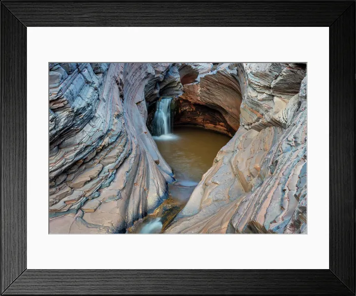 Framed Print : Australia, Western Australia, Karijini National Park, Hamersley Gorge, Spa Pool Framed Print : Australia, Western Australia, Karijini National Park, Hamersley Gorge, Spa Pool