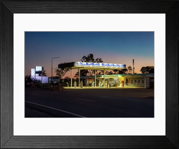 Framed Print : Australia, Western Australia, Billabong Roadhouse Framed Print : Australia, Western Australia, Billabong Roadhouse