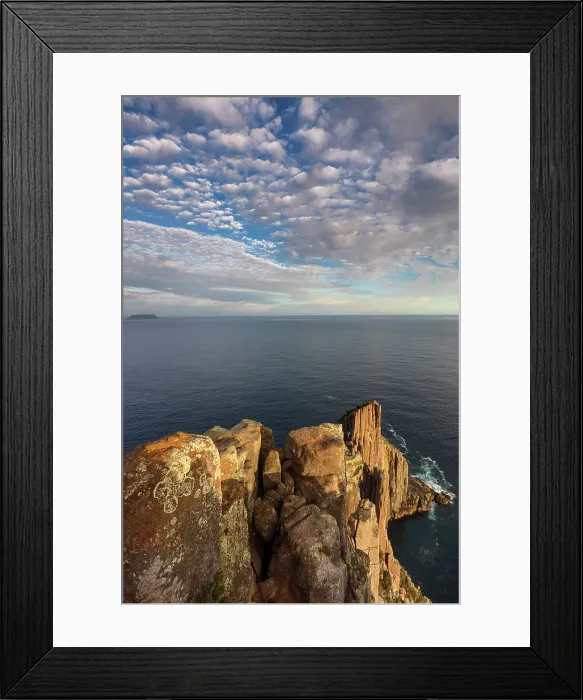 Framed Print : Australia, Tasmania, Tasman peninsula, Cape Raoul Framed Print : Australia, Tasmania, Tasman peninsula, Cape Raoul