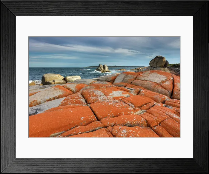 Framed Print : Australia, Tasmania, Binalong Bay Framed Print : Australia, Tasmania, Binalong Bay