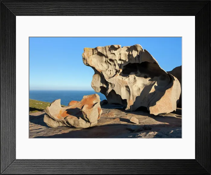 Framed Print : Australia, South Australia, Kangaroo Island, Flinders Chase National Park, Remarkable Rock