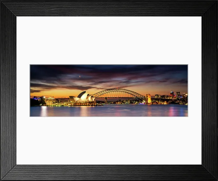 Framed Print : Sydney Opera House & Harbour Bridge, Sydney, Australia Framed Print : Sydney Opera House & Harbour Bridge, Sydney, Australia