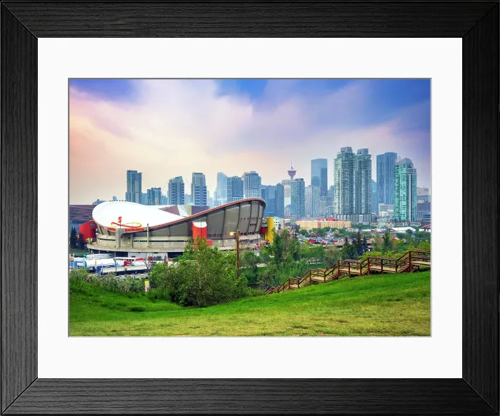 Framed Print : Calgary Downtown, Alberta, Canada Framed Print : Calgary Downtown, Alberta, Canada