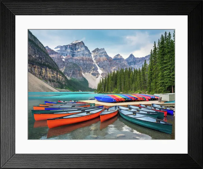 Framed Print : Moraine Lake during summer in Banff National Park, Canadian Rockies, Alberta, Canada. Banff National Park, Alberta, Canada Framed Print : Moraine Lake during summer in Banff National Park, Canadian Rockies, Alberta, Canada. Banff National Park, Alberta, Canada