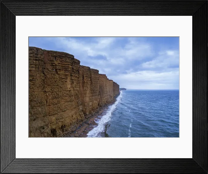 Framed Print : The east cliffs at West Bay, Jurassic Coast, UNESCO World Heritage Site, Dorset, England, United Kingdom Framed Print : The east cliffs at West Bay, Jurassic Coast, UNESCO World Heritage Site, Dorset, England, United Kingdom