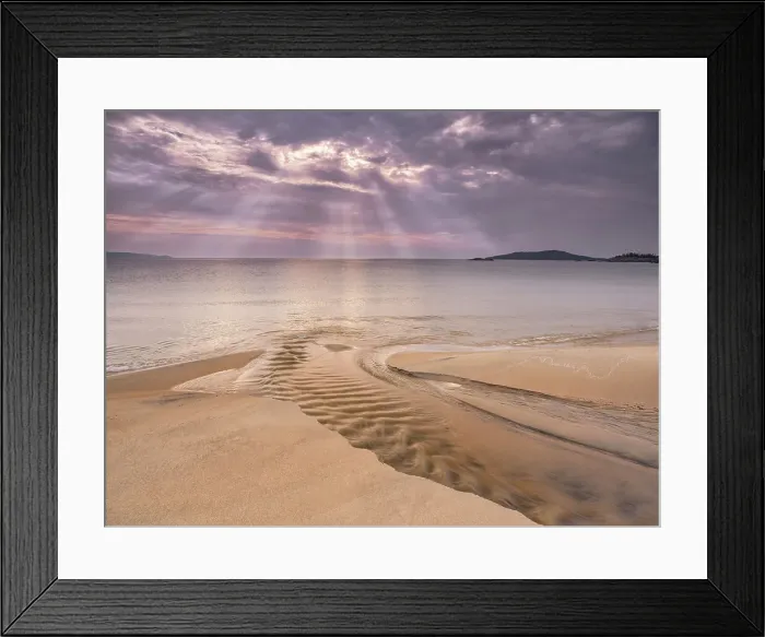 Framed Print : Godbeams over Sandy Beach on Lake Superior, Wawa, Ontario, Canada Framed Print : Godbeams over Sandy Beach on Lake Superior, Wawa, Ontario, Canada