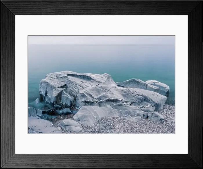 Framed Print : Lake Superior coast near Dog River, Ontario, Canada Framed Print : Lake Superior coast near Dog River, Ontario, Canada