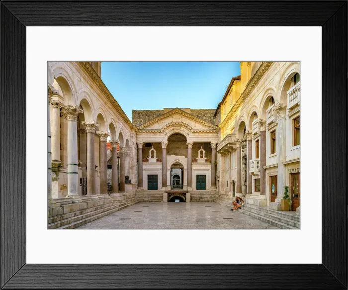 Framed Print : Split, Dalmatien, Diokletianpalast Croatia Framed Print : Split, Dalmatien, Diokletianpalast Croatia