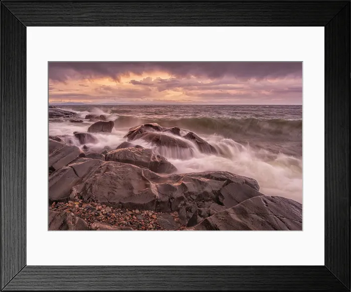 Framed Print : Remote coast of Lake Superior near the Dog River, Ontario, Canada Framed Print : Remote coast of Lake Superior near the Dog River, Ontario, Canada