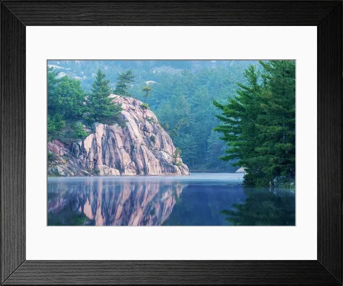 Framed Print : George Lake, Killarney Provincial Park, Ontario, Canada