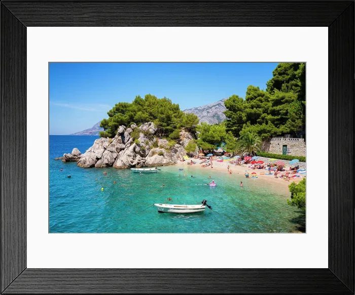 Framed Print : Punta Rata, Croatia Framed Print : Punta Rata, Croatia