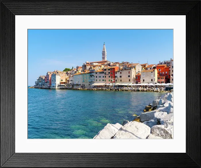 Framed Print : Rovinj, Historic City, Altstadt von Rovinj, Grad Rovinj, Istria Croatia Framed Print : Rovinj, Historic City, Altstadt von Rovinj, Grad Rovinj, Istria Croatia