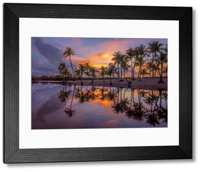 Framed Print : Sunrise on Grand Cayman, Cayman Islands, British West Indies Framed Print : Sunrise on Grand Cayman, Cayman Islands, British West Indies