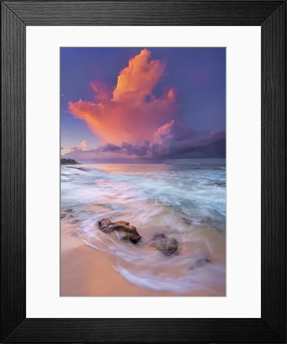 Framed Print : Daybreak at Consuelos Beach on the Caribbean Sea at Grand Cayman, British West Indies Framed Print : Daybreak at Consuelos Beach on the Caribbean Sea at Grand Cayman, British West Indies