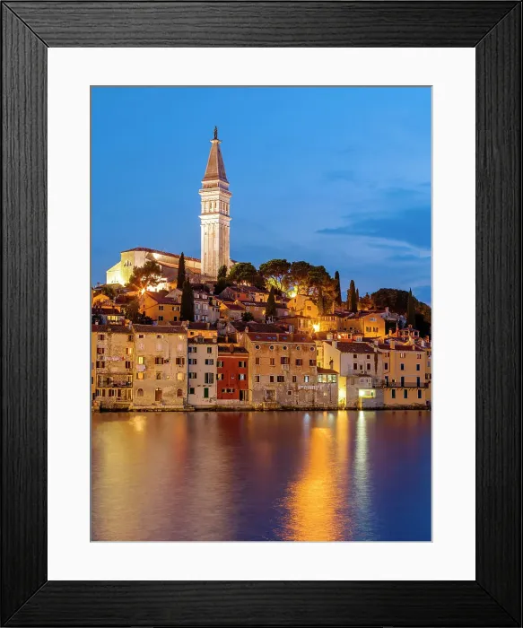 Framed Print : Rovinj, Historic City, Altstadt von Rovinj, Grad Rovinj, Istria Croatia Framed Print : Rovinj, Historic City, Altstadt von Rovinj, Grad Rovinj, Istria Croatia