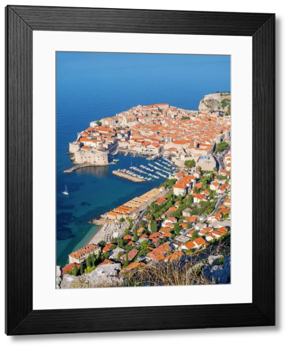 Framed Print : Dubrovnik, Dalmatia, UNESCO SITE Croatia