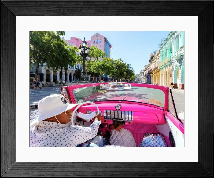 Framed Print : Oldtimer, Streets of old Havana, Havana Vieja, Havana, Cuba Framed Print : Oldtimer, Streets of old Havana, Havana Vieja, Havana, Cuba