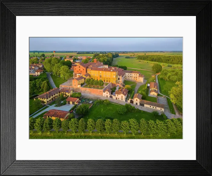 Framed Print : Sunset on the cistercian monastery of Morimondo a few kilometers south of Milan. Abbiategrasso, metropolitan City of Milan, Milan district, Lombardy, northern Italy Framed Print : Sunset on the cistercian monastery of Morimondo a few kilometers south of Milan. Abbiategrasso, metropolitan City of Milan, Milan district, Lombardy, northern Italy