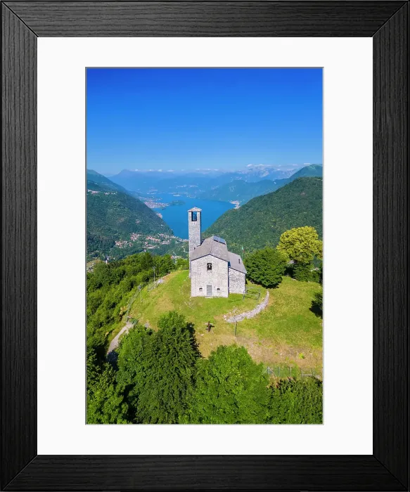 Framed Print : Lake Como viewed from San Zeno hermitage on the top of Intelvi Valley in summer. Cerano d'Intelvi, Como distric, Lake Como, Lombardy, Italy Framed Print : Lake Como viewed from San Zeno hermitage on the top of Intelvi Valley in summer. Cerano d'Intelvi, Como distric, Lake Como, Lombardy, Italy