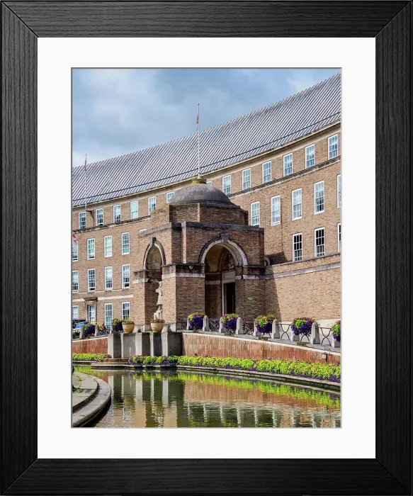 Framed Print : City Hall, College Green, Bristol, England, United Kingdom Framed Print : City Hall, College Green, Bristol, England, United Kingdom