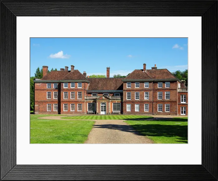 Framed Print : Lullingstone House, now known as Lullingstone Castle, Eynsford, Kent, England Framed Print : Lullingstone House, now known as Lullingstone Castle, Eynsford, Kent, England
