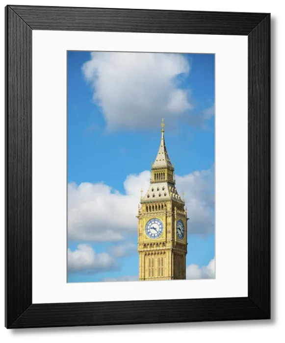 Framed Print : Close up of the Big Ben (The Elizabeth Tower) clock face, Palace of Westminster, London, England Framed Print : Close up of the Big Ben (The Elizabeth Tower) clock face, Palace of Westminster, London, England