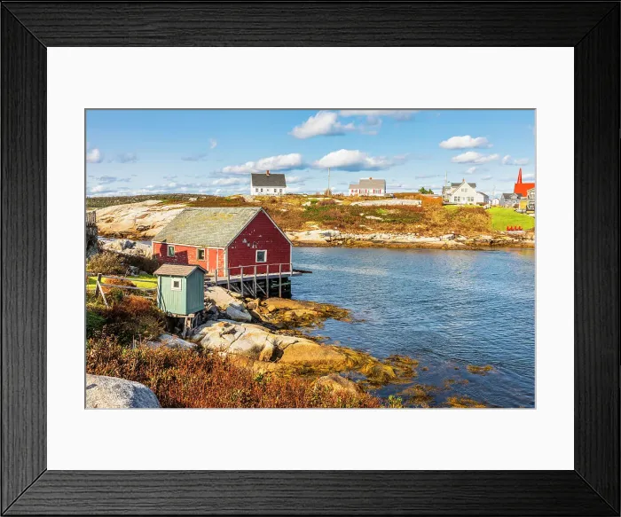 Framed Print : Peggy's Cove, St. Margarets Bay, Nova Scotia, Canada Framed Print : Peggy's Cove, St. Margarets Bay, Nova Scotia, Canada