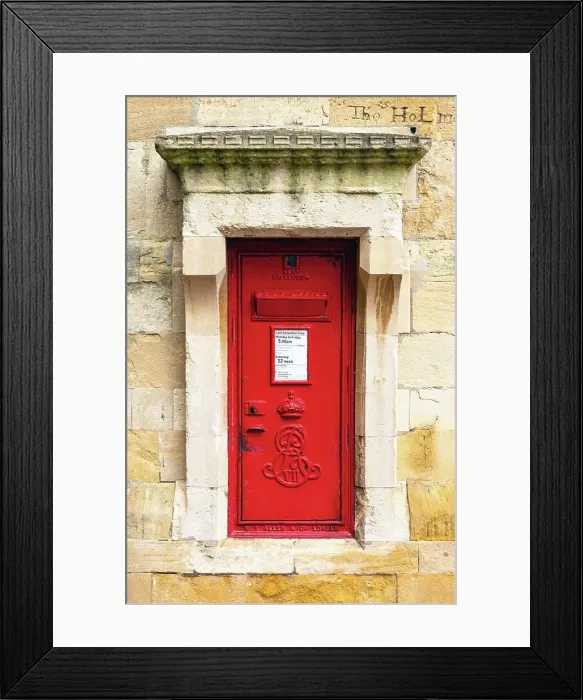 Framed Print : A Royal Mail post box with the royal cypher of King Edward VII, Windsor, Berkshire, England Framed Print : A Royal Mail post box with the royal cypher of King Edward VII, Windsor, Berkshire, England