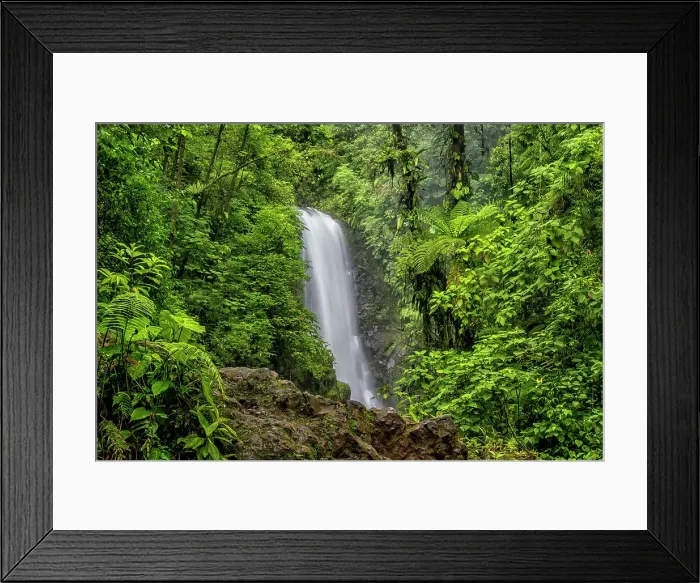 Framed Print : El Templo on the La Paz River, Costa Rica Framed Print : El Templo on the La Paz River, Costa Rica