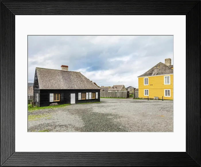 Framed Print : Fortress of Louisbourg National Historic Site, Louisbourg, Nova Scotia, Canada Framed Print : Fortress of Louisbourg National Historic Site, Louisbourg, Nova Scotia, Canada