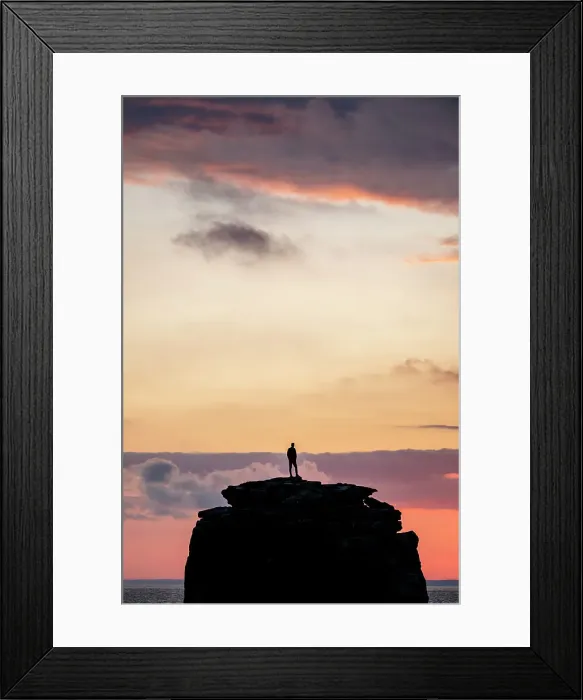 Framed Print : Pulpit Rock, Portland Bill at sunset, Dorset, England, UK Framed Print : Pulpit Rock, Portland Bill at sunset, Dorset, England, UK