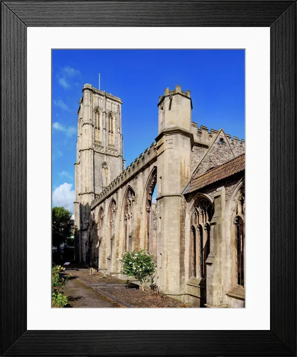 Framed Print : Temple Church, Bristol, England, United Kingdom Framed Print : Temple Church, Bristol, England, United Kingdom