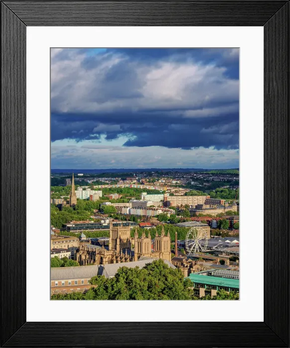 Framed Print : View towards the City Hall and Cathedral Church of the Holy and Undivided Trinity, Bristol, England, United Kingdom Framed Print : View towards the City Hall and Cathedral Church of the Holy and Undivided Trinity, Bristol, England, United Kingdom