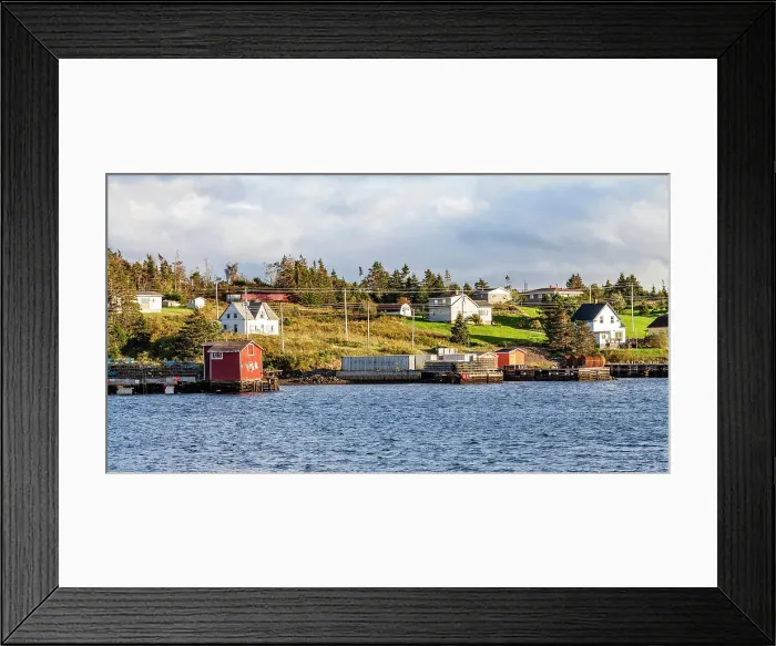 Framed Print : Louisbourg, Nova Scotia, Canada Framed Print : Louisbourg, Nova Scotia, Canada