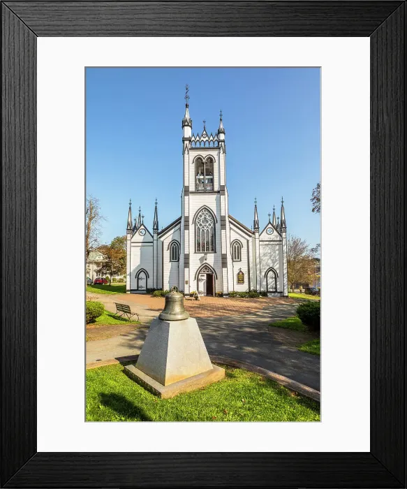 Framed Print : St. John's Anglican Church, Lunenburg, Nova Scotia, Canada Framed Print : St. John's Anglican Church, Lunenburg, Nova Scotia, Canada