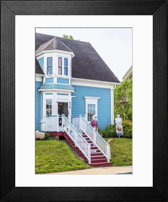 Framed Print : Mahone Bay, Nova Scotia, Canada Framed Print : Mahone Bay, Nova Scotia, Canada