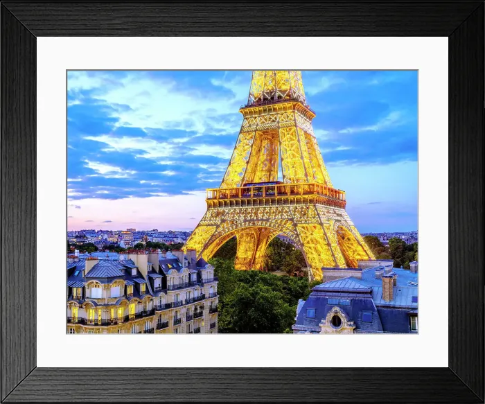 Framed Print : Eiffel Tower, Paris, France Framed Print : Eiffel Tower, Paris, France