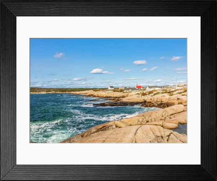 Framed Print : Peggy's Cove, St. Margarets Bay, Nova Scotia, Canada Framed Print : Peggy's Cove, St. Margarets Bay, Nova Scotia, Canada