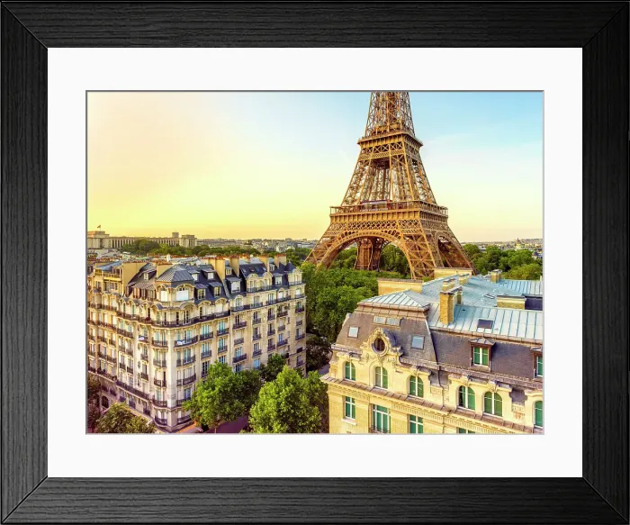 Framed Print : Eiffel Tower, Paris, France Framed Print : Eiffel Tower, Paris, France