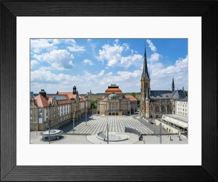 Framed Print : Opernhaus (Opera House), Theaterplatz, Chemnitz, Saxony, Germany Framed Print : Opernhaus (Opera House), Theaterplatz, Chemnitz, Saxony, Germany