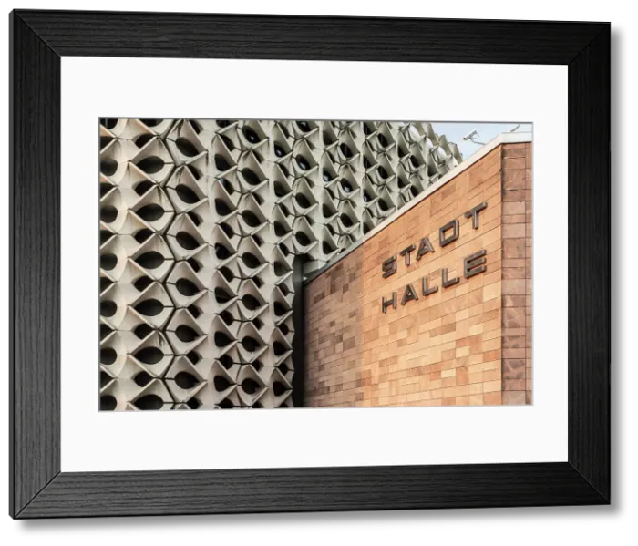 Framed Print : Stadt Halle, Chemnitz, Saxony, Germany Framed Print : Stadt Halle, Chemnitz, Saxony, Germany