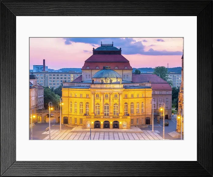 Framed Print : Opernhaus (Opera House), Theaterplatz, Chemnitz, Saxony, Germany Framed Print : Opernhaus (Opera House), Theaterplatz, Chemnitz, Saxony, Germany