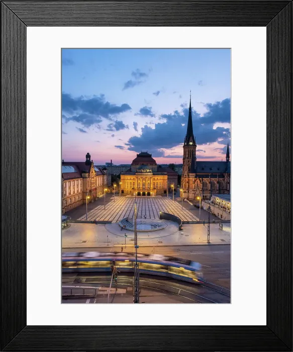 Framed Print : Opernhaus (Opera House), Theaterplatz, Chemnitz, Saxony, Germany Framed Print : Opernhaus (Opera House), Theaterplatz, Chemnitz, Saxony, Germany